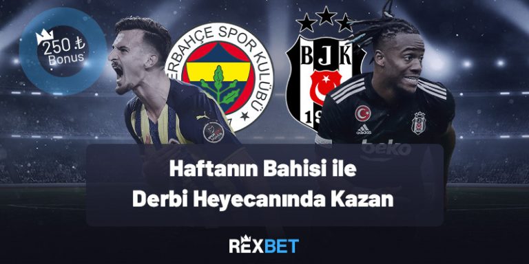 Rexbet73.com Dev Derbiye Bonus