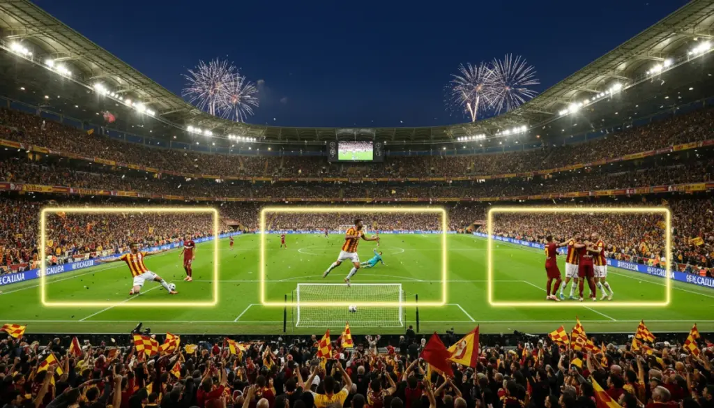 Galatasaray, Fenerbahçe’yi 3-0’lık Sonuçla Geride Bıraktı