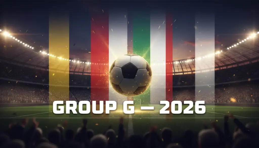 2026 Dünya Kupası G Grubu: Belçika, Mısır, İran ve Yeni Zelanda Kapışacak
