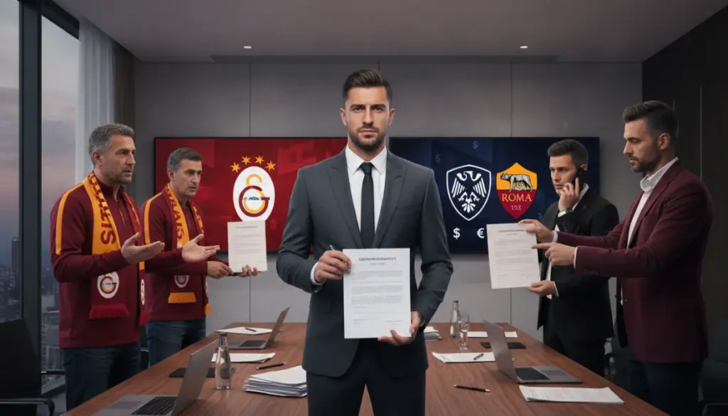 Can Uzun Transferinde Galatasaray’a Rakip Çıktı: Roma’nın Şoku