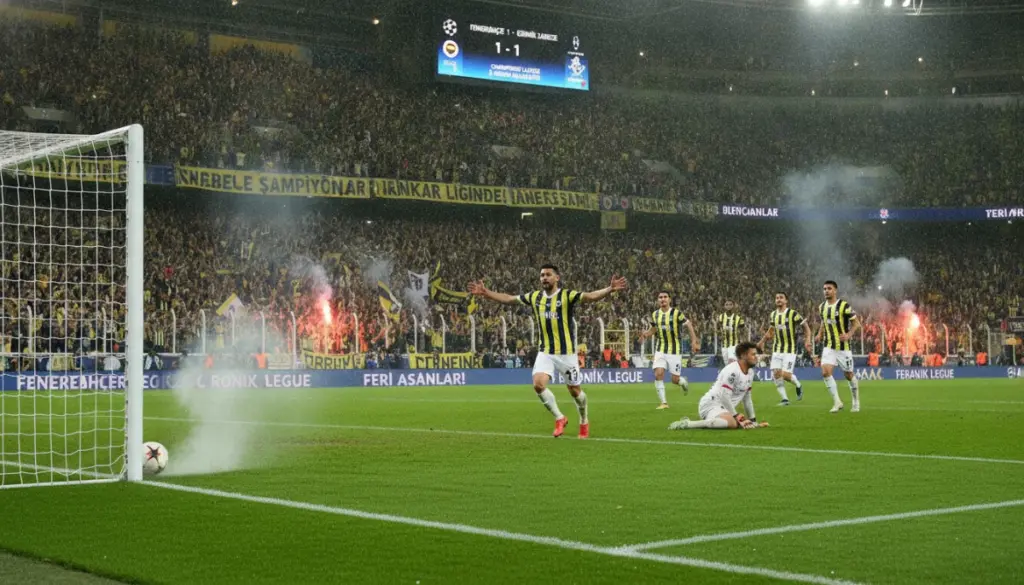 Fenerbahçe’nin Zabrze’de Tur Bileti: 1-1’lik Gece