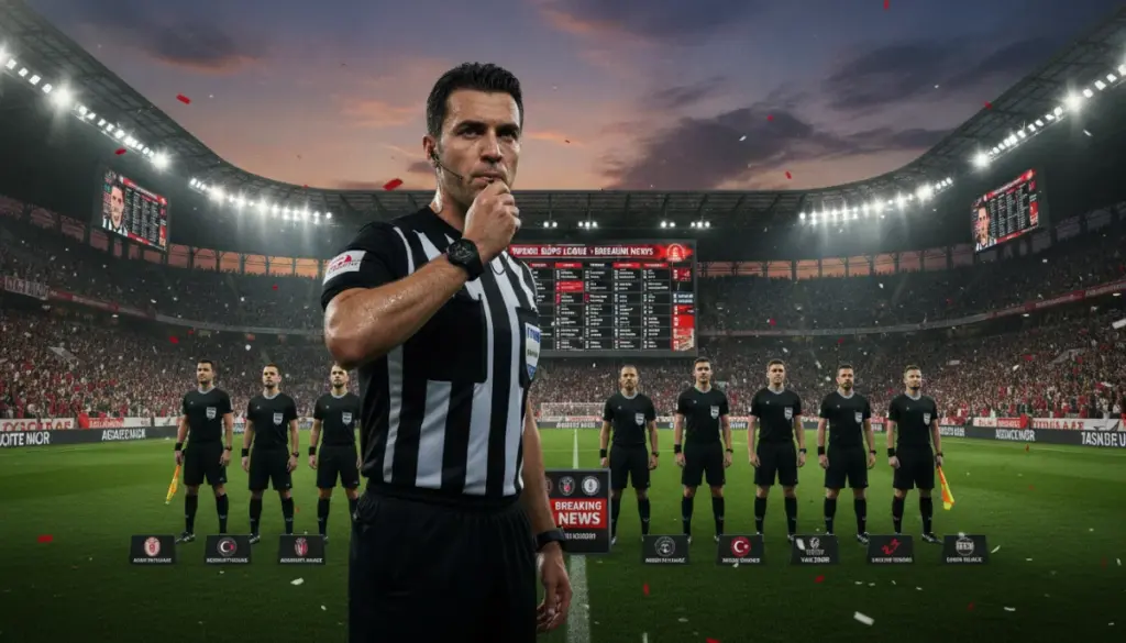 Süper Lig 7. Haftasında Hakem Atama Sistemi Değişti
